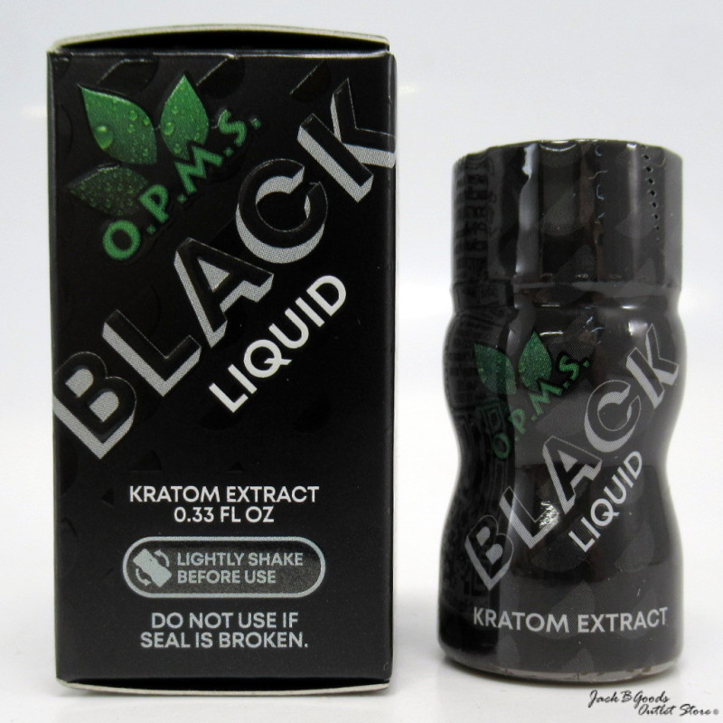 OPMS Black Liquid Kratom Extract 8.8ml (1)