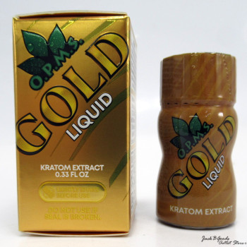 OPMS Gold Gold Liquid Kratom Extract 8.8ml (1)