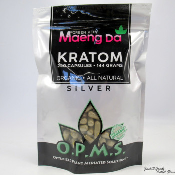 OPMS Silver Green Vein Maeng Da Capsules 240ct