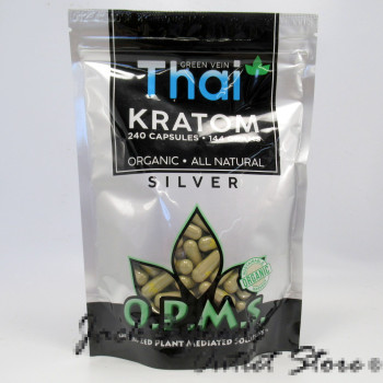 OPMS Green Vein Indo Kratom Capsules 240ct