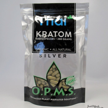OPMS Green Vein Thai Kratom Capsules 480ct
