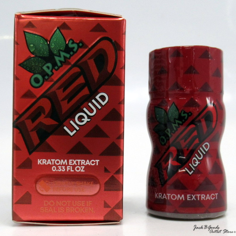 OPMS Red Liquid Kratom Extract 8.8ml (1)