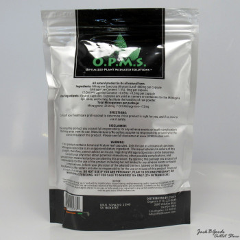 OPMS Silver Green Vein Malay Capsules 240ct