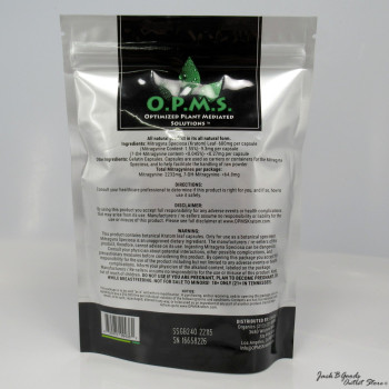 OPMS Super Green Borneo Kratom Capsules 240ct