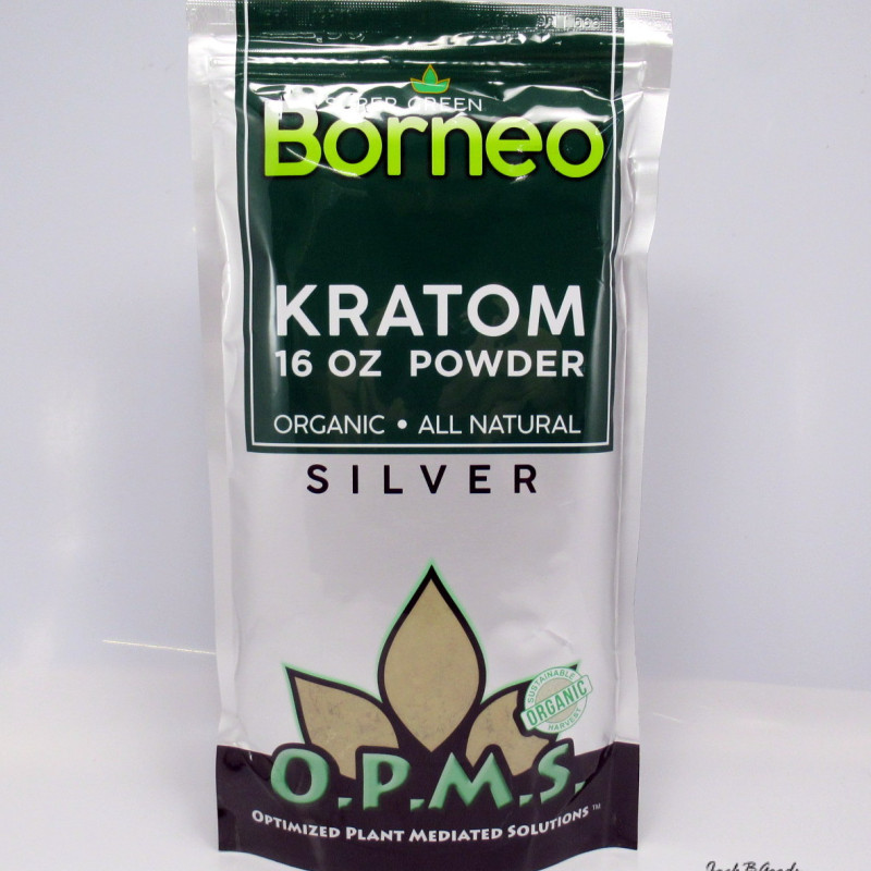 OPMS Super Green Borneo Kratom Powder (16oz)