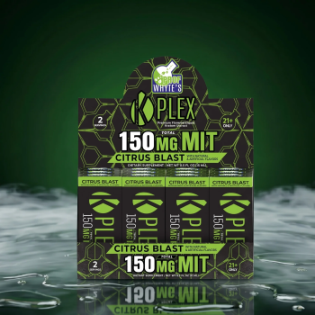 K Plex Premium Liquid Kratom Extract Shots - Citrus Blast Flavor 150MG (12)