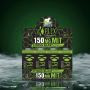 K Plex Premium Liquid Kratom Extract Shots - Citrus Blast Flavor 150MG (12)