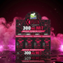 K Plex Premium Kratom Extract Shot Rogue Punch Flavor 300mg (12)