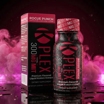 K Plex Premium Kratom Extract Shot Rogue Punch Flavor 300mg (1)