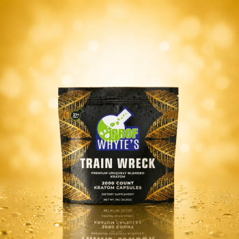 Prof Whyte's Trainwreck Kratom Capsules 2000ct
