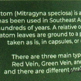 Prof Whyte's Euphoria Green Vein Kratom Capsules 2000ct
