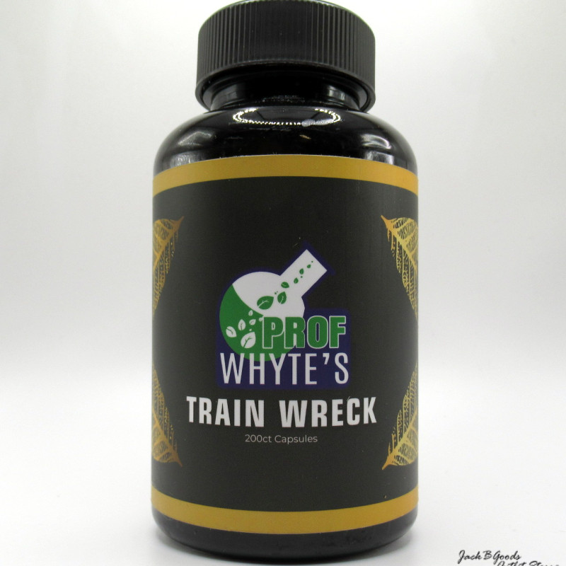 Prof Whyte's Trainwreck Kratom Capsules 200ct