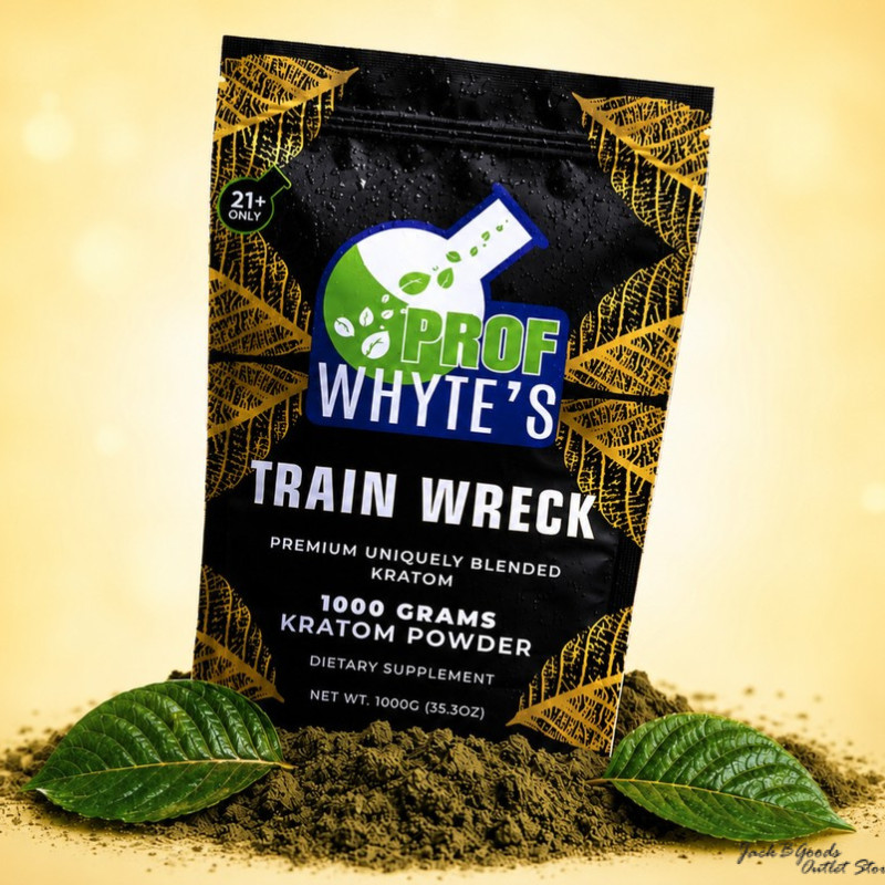 Prof Whyte's Trainwreck Kratom Powder 100gm