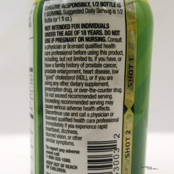 Rhino Rush Energy Ephedra Powered Double Shot - Margarita Flavor - 2oz (1)(Samples)