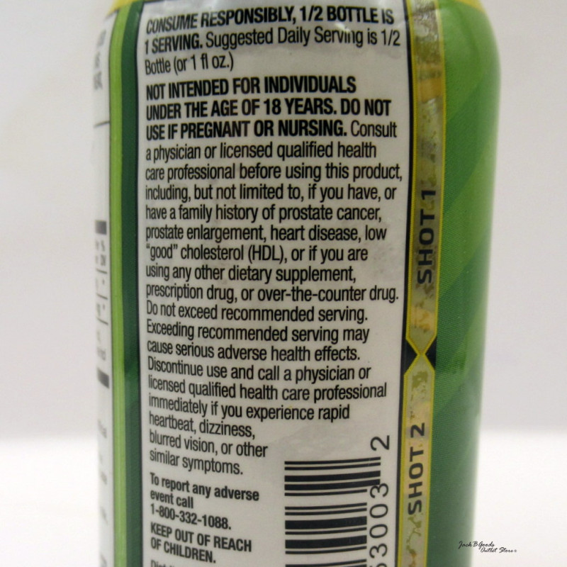 Rhino Rush Energy Ephedra Powered Double Shot - Margarita Flavor - 2oz (12)