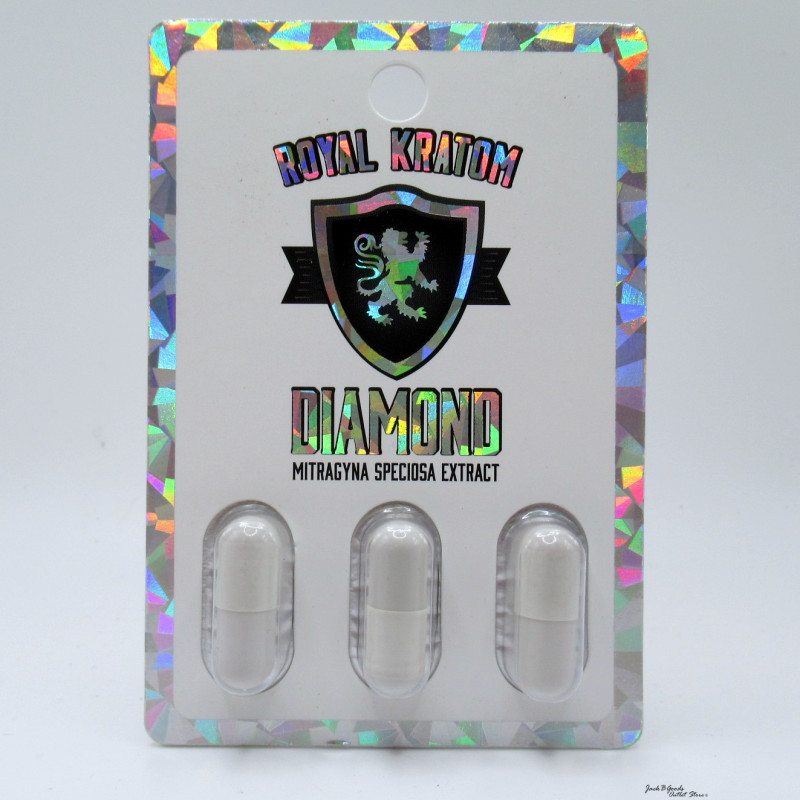 Royal Kratom Premium Diamond Extract Capsules 3 Ct