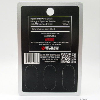 Royal Kratom Premium Platinum Extract Capsules 3 Ct