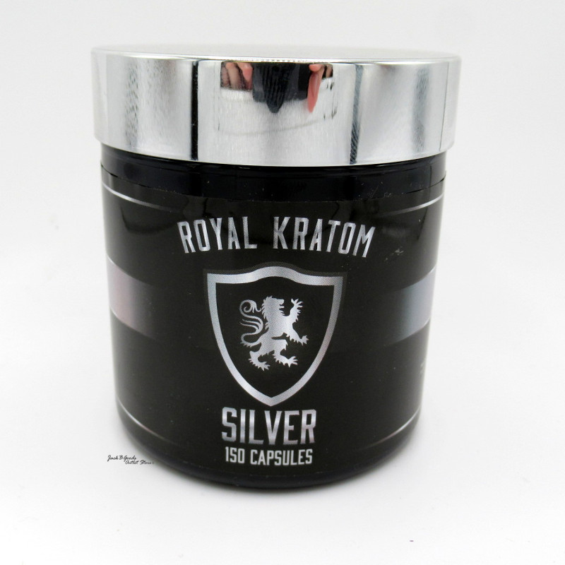 Royal Kratom Premium Silver Capsules 150 Ct