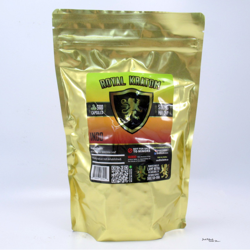 Royal Kratom Indo Capsules 500 Ct
