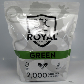 Royal Kratom Green Vein Capsules 2000ea