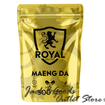 Royal Kratom Maeng Da Kratom Capsules 500 Ct