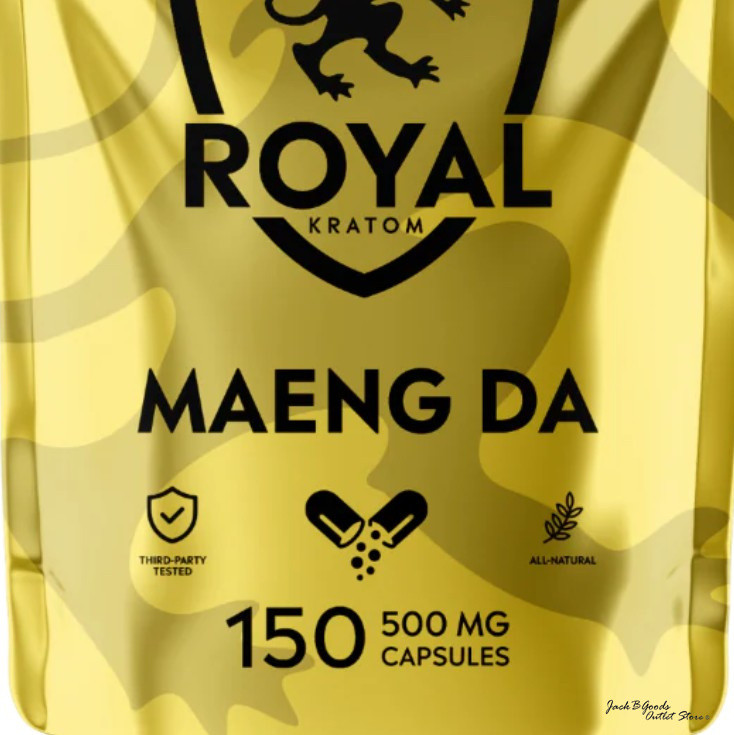 Royal Kratom Maeng Da Kratom Capsules 150 Ct