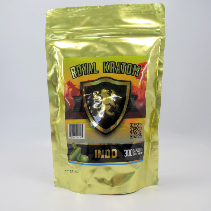 Royal Kratom Indo Capsules 300 Ct