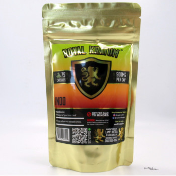 Royal Kratom Indo Capsules 75 Ct