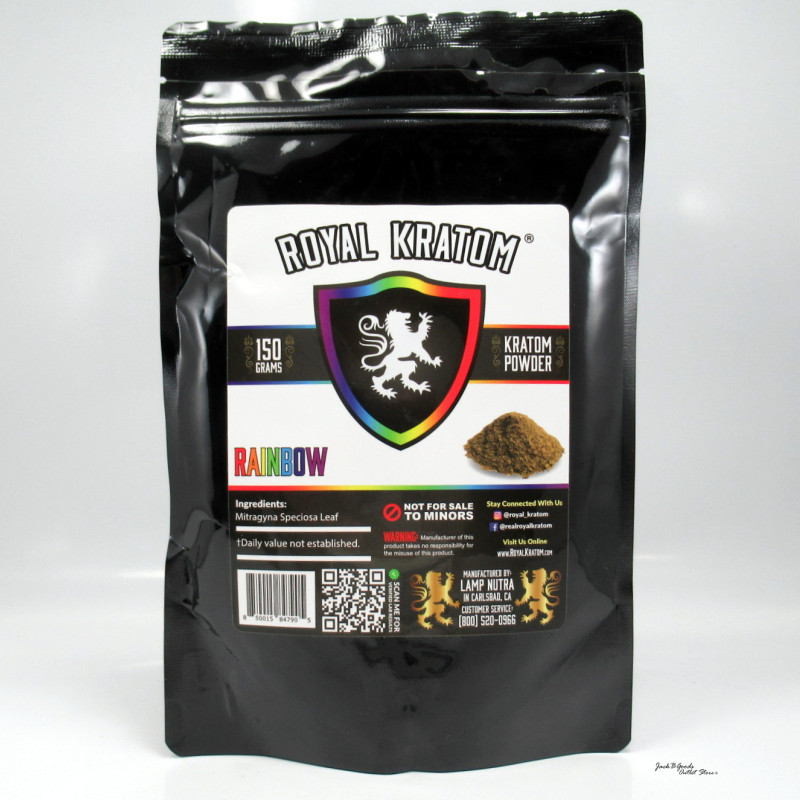 Royal Kratom Rainbow Blend Powder 150