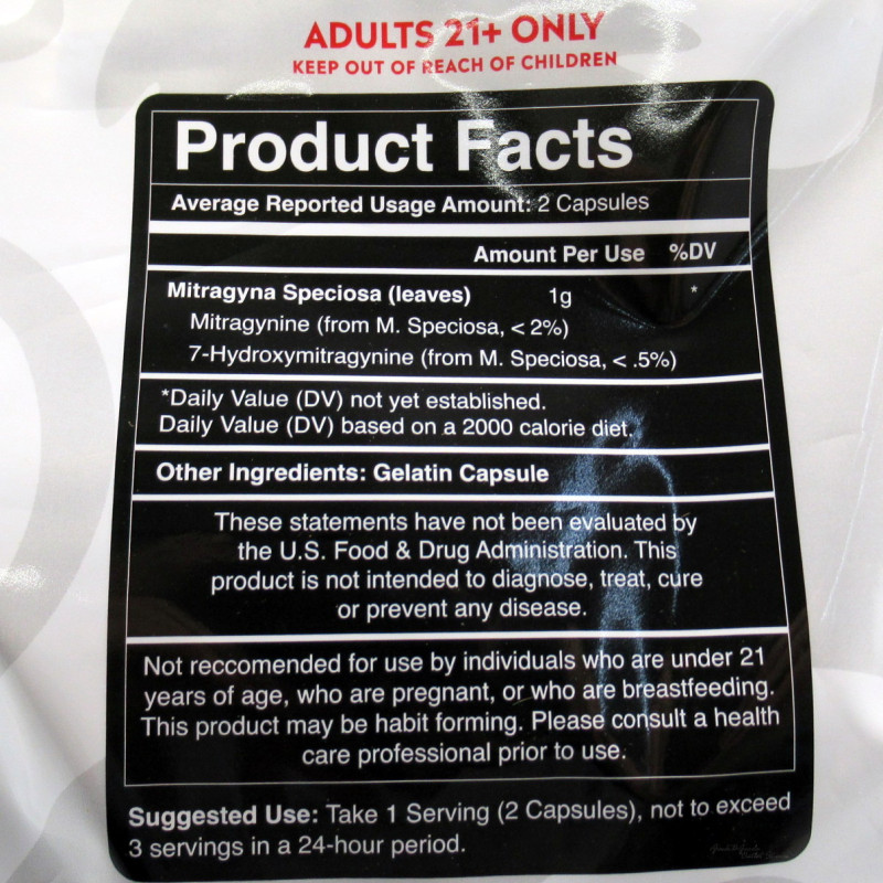 Royal Kratom Premium Rainbow Blend Capsules 2000ea