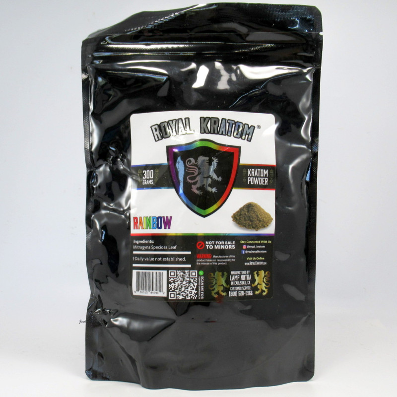 Royal Kratom Rainbow Blend Powder 300