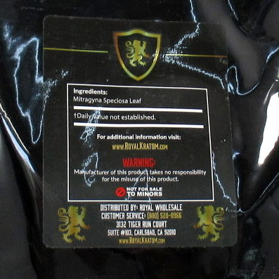 Royal Kratom Premium Red Vein Capsules 1000ea