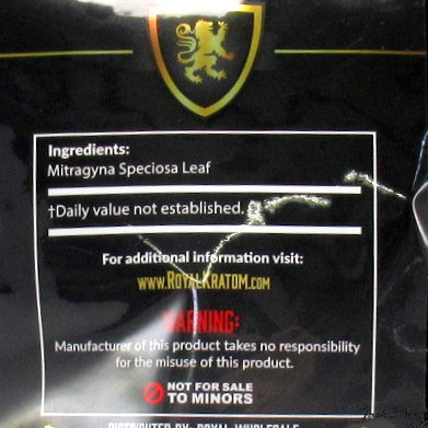 Royal Kratom Red Vein Capsules 500 Ct