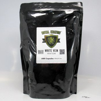 Royal Kratom White Vein Capsules 1000 Ct