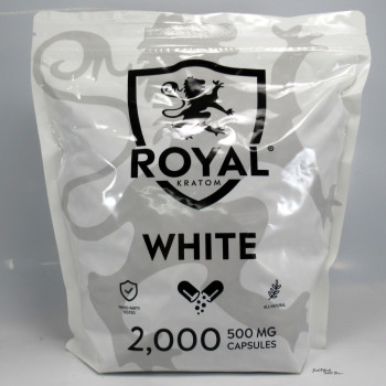 Royal Kratom White Vein Capsules 2000ea