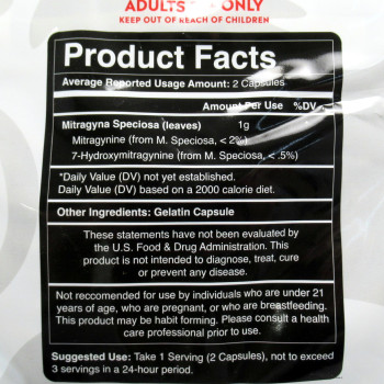 Royal Kratom White Vein Capsules 2000ea