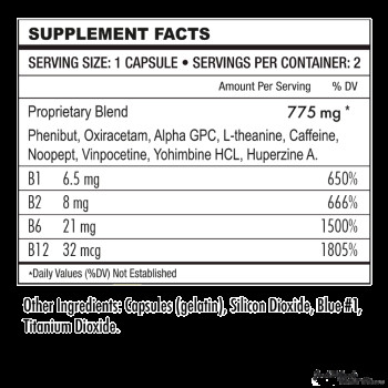 Derall Boost Focus - Next Level Focus - No Crash - (775mg x 2)(Case)