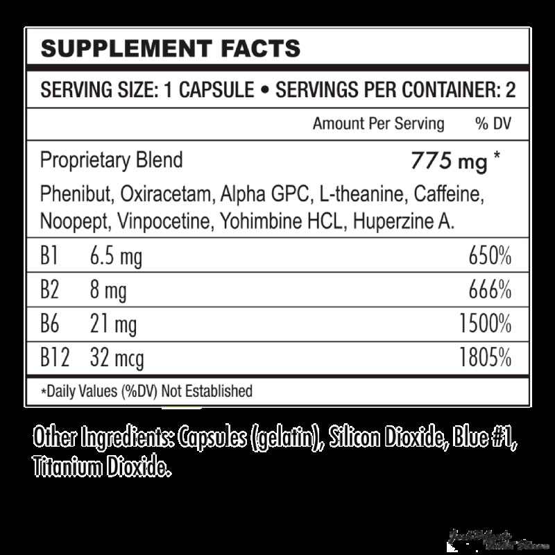 Derall Boost Focus - Next Level Focus - No Crash - (775mg x 2)(Case)