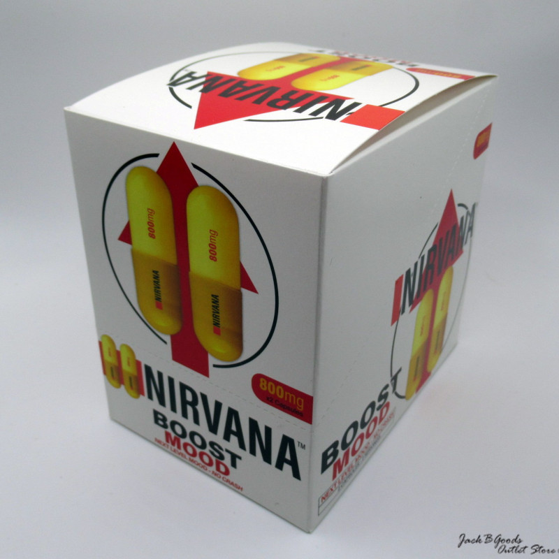 Nirvana Boost Mood - Next Level Mood - No Crash - (800mg x 2)(Case)