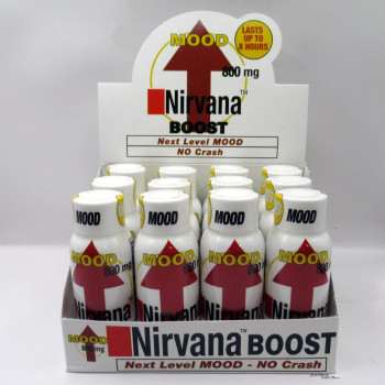 Nirvana Boost - Next Level Mood - No Crash - 2oz (Case)(12)