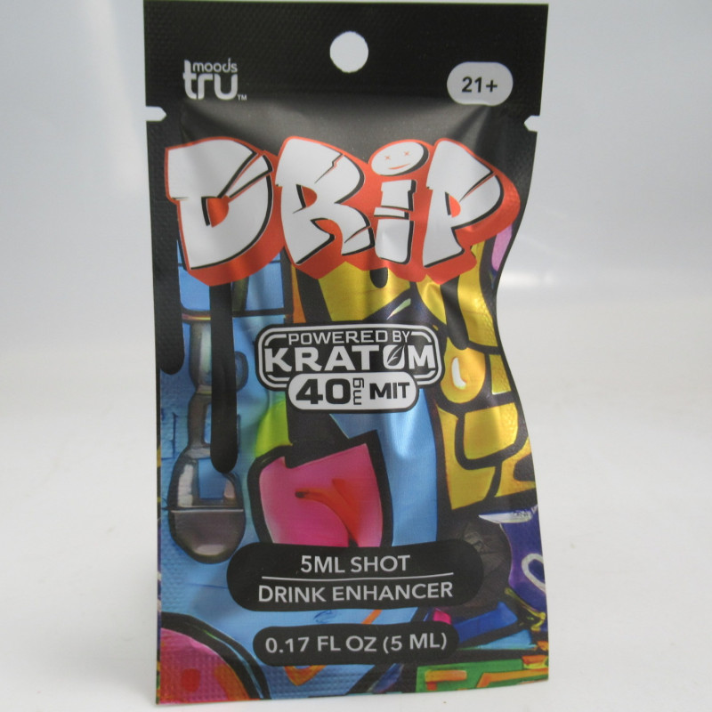 Tru Moods Drip Kratom Drink Enhancer (40mg MIT)  5ml Shot (1ea)(Samples)