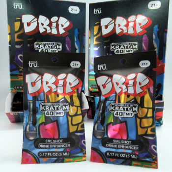Tru Moods Drip Kratom Drink Enhancer (40mg MIT)  5ml Shot (1ea)(Samples)