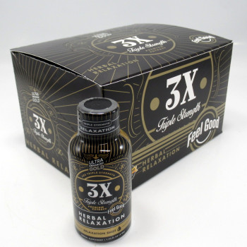 Ultra Enhanced Gold 3X Tripple Strength Herbal Relaxation Shot (57ml)(12)