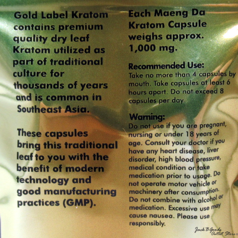 Gold Label Choice Botanical Caps - Case 12ea (10ct) Packs (Total 120ea)