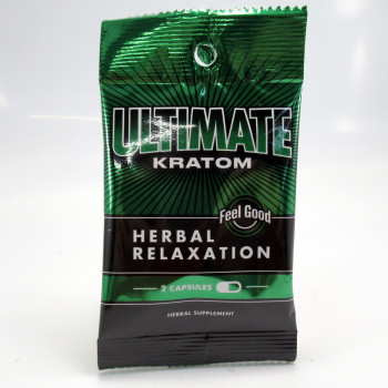Ultimate Kratom Extract Capsules  (150mg MIT) (2pk) (1dz) (Case)