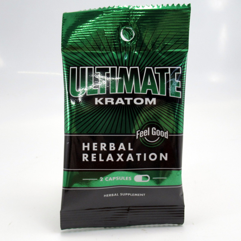 Ultimate Kratom Extract Capsules  (150mg MIT) (2pk) (1dz) (Case)