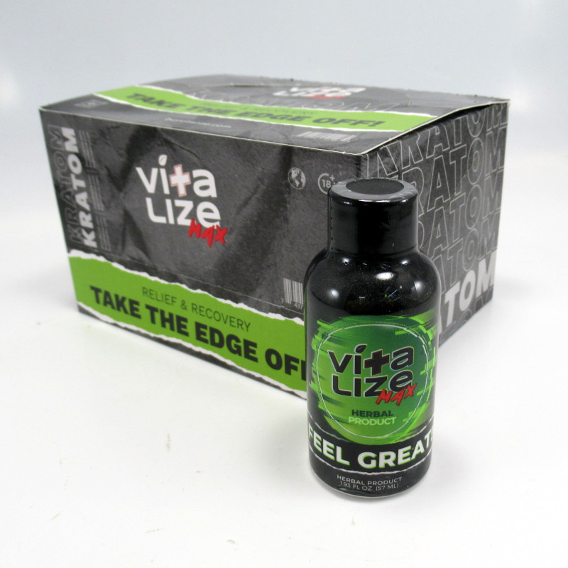 Vitalize MAX - Herbal Relief Supplement - Extra Strength Formula (12)