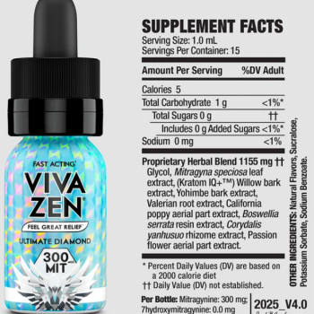Vivazen Ultimate Diamond (300mg MIT)(1) (Samples) Newest Formula