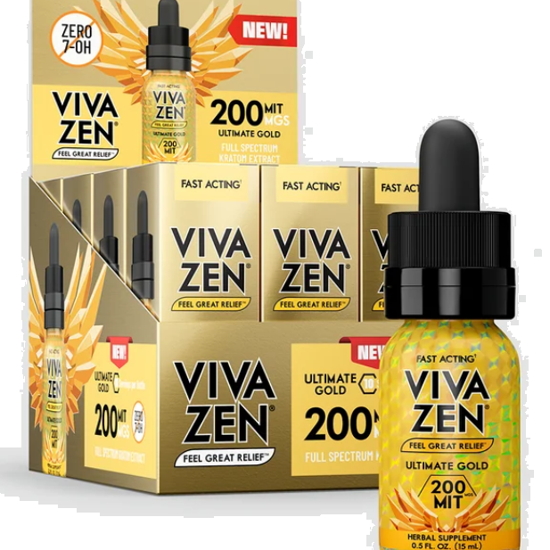 Vivazen Ultimate Gold (200mg MIT) (1dz) (Case) Newest Formula