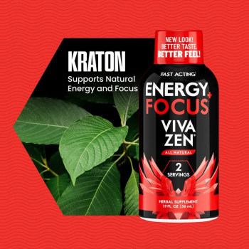 Vivazen - Natural Feel Good Pain Relief for Muscle & Body - Stay Sharp and Energized (1dz) (Case) Newest Formula